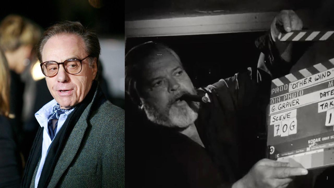 Image of Peter Bogdanovich and Orson Welles