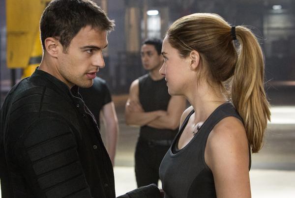 Theo James and Shailene Woodley in Divergent (Photo Courtesy of Summit Entertainment)