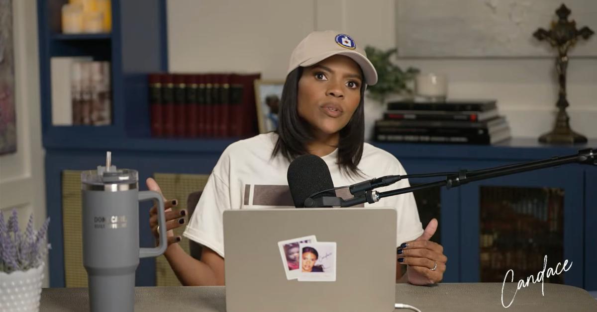 Image of Candace Owens' podcast has recently been focused on Charlie Kirk's assassination.