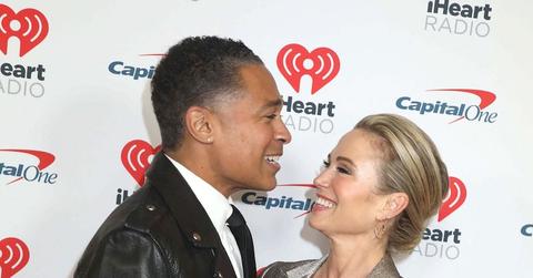 amy tj getting married on table