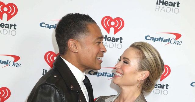 amy tj getting married on table