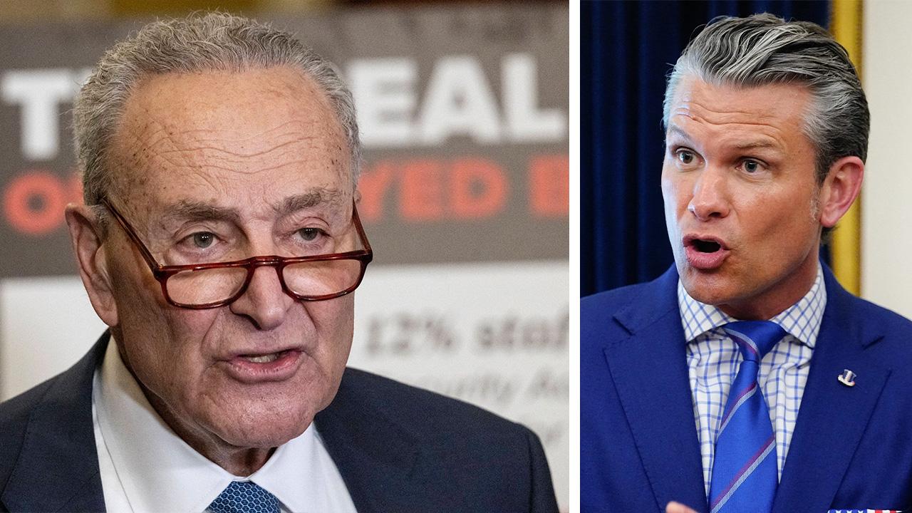 Chuck Schumer,Pete Hegseth