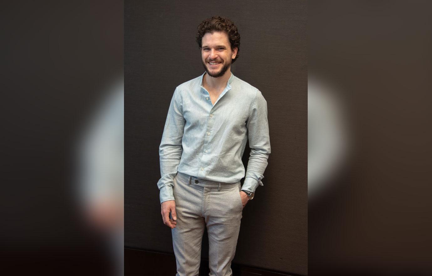 Kit Harington Poses At Event