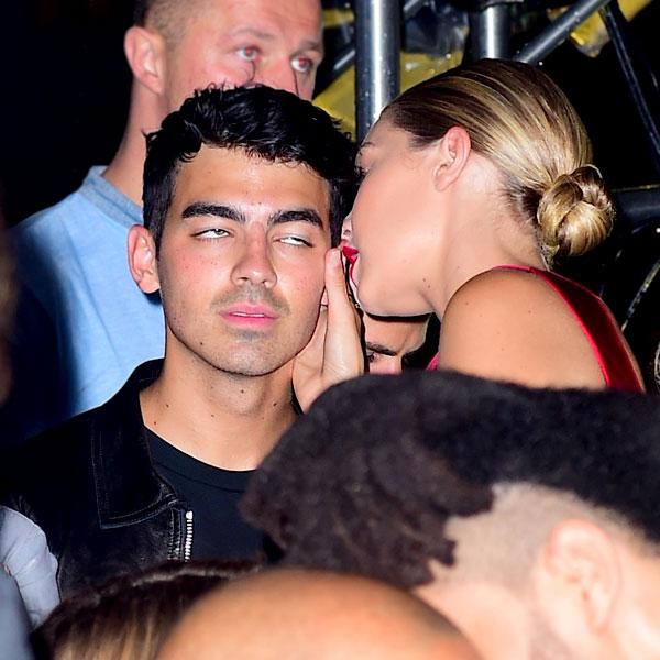 gigi hadid joe jonas dating pda fashion week party