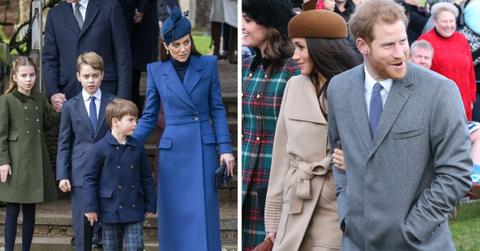kate middleton sends message togetherness royal christmas walk