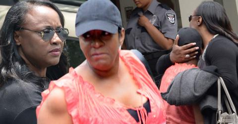 Pat houston hugs tina brown ends families feud