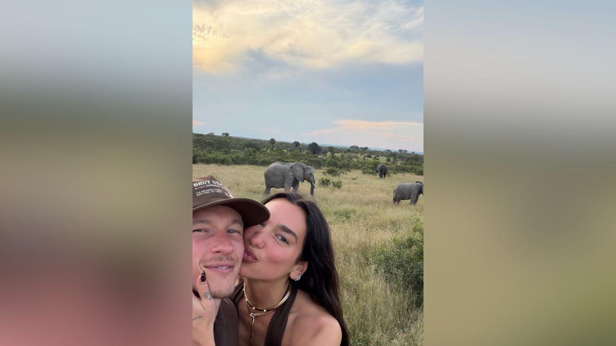 Image of Dua Lipa and Callum Turner are engaged.