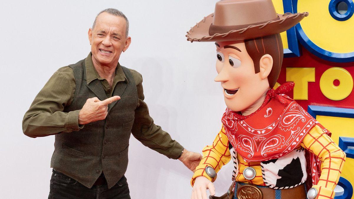 Image of Tom Hanks' return for a potential 'Toy Story 6' is uncertain.