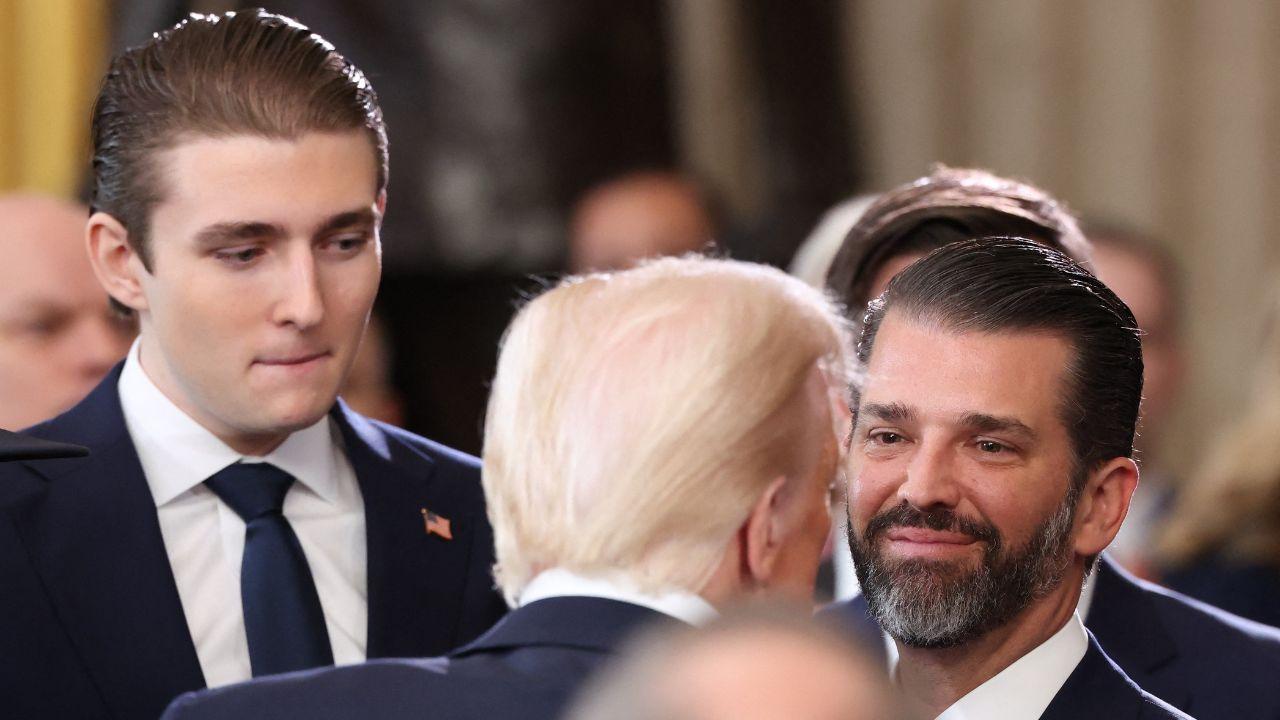 Photo of Barron has largely stayed out of the public eye during his father's presidencies.