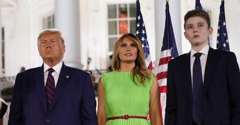 melania trump only friends family members