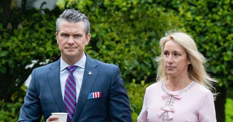 Photo of Pete and Jennifer Hegseth.