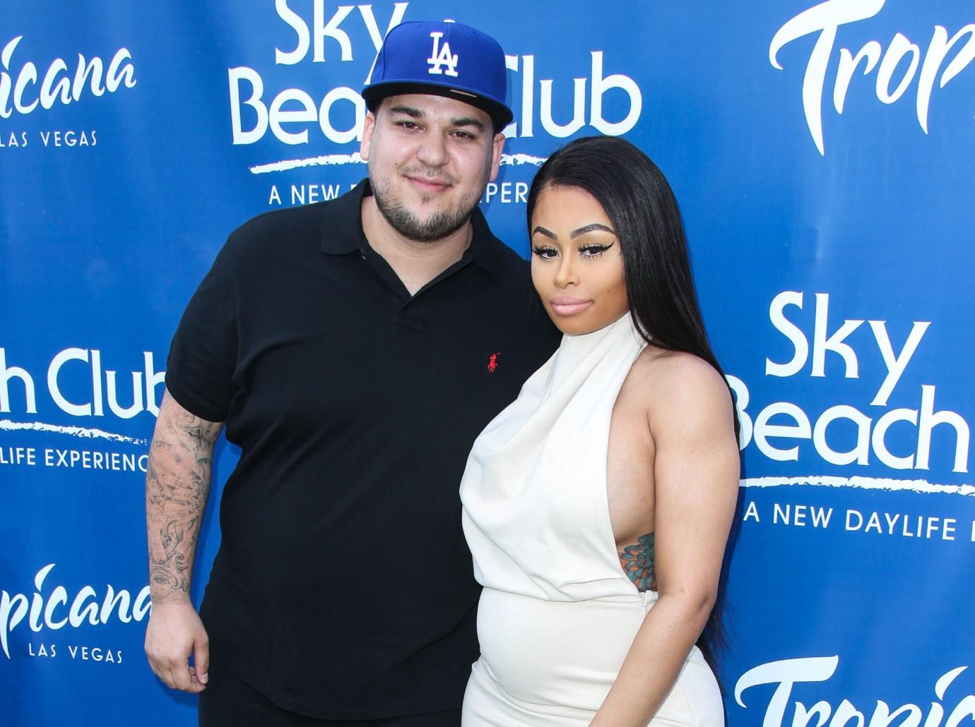 blac chyna rob kardashian good terms daughter dream smart