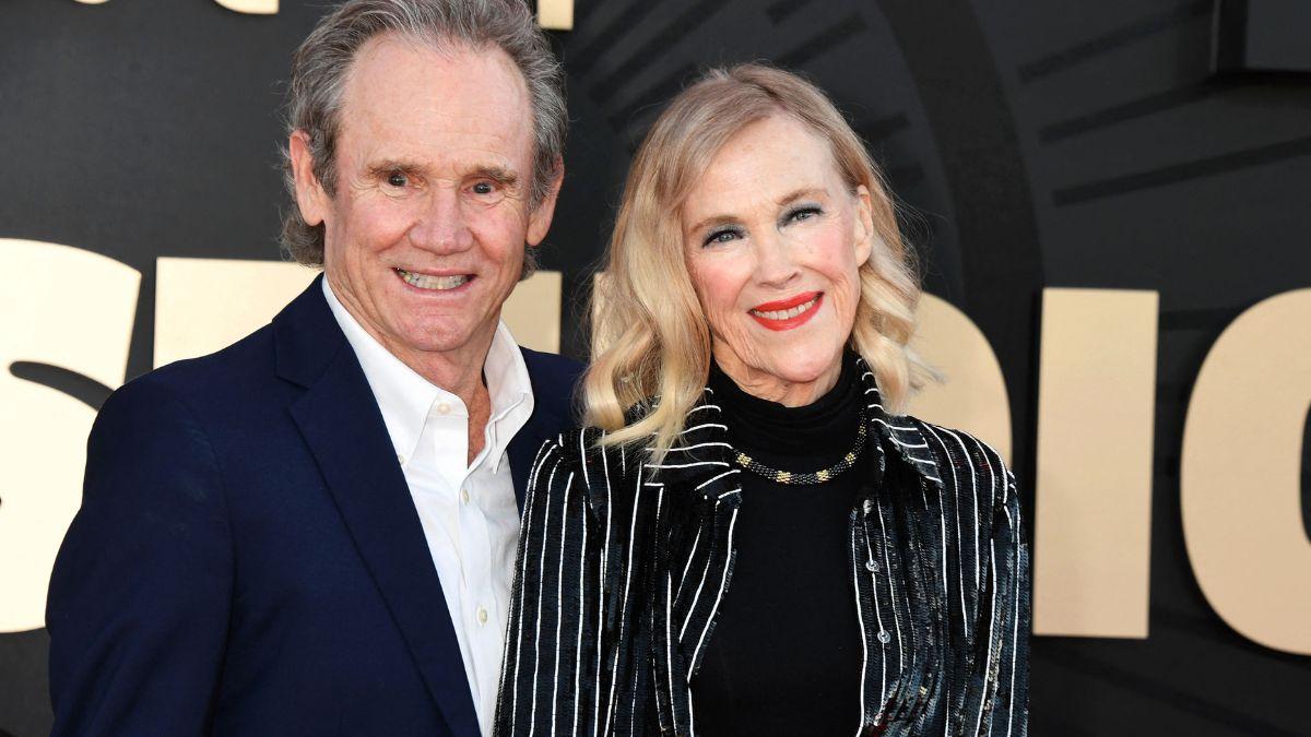 image of The actress had two kids with her husband.