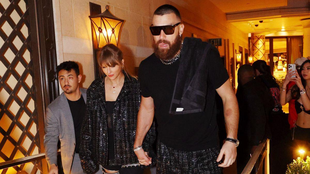 Image of Taylor Swift and Travis Kelce