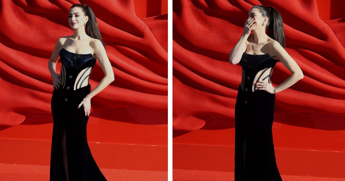 image of Anne Hathaway quietly completed the global press tour for 'Devil Wears Prada 2' while expecting her third child.