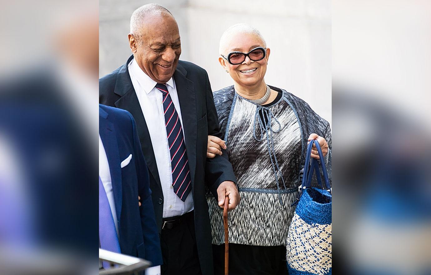 bill cosby family wife camille happy conviction overturned heading home ok