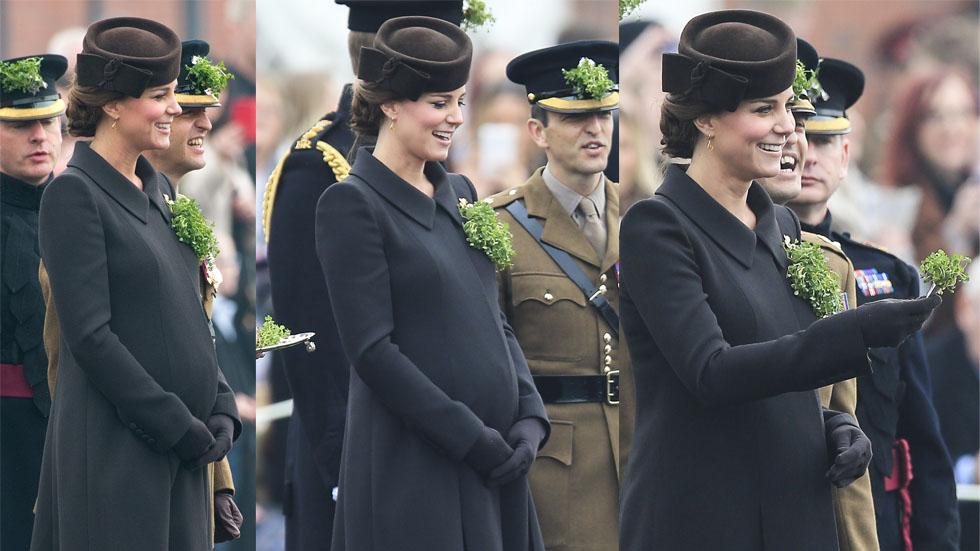 Kate middleton baby bump st patricks 01