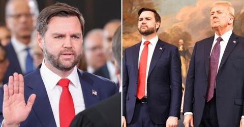 photo of J.D. Vance and Donald Trump