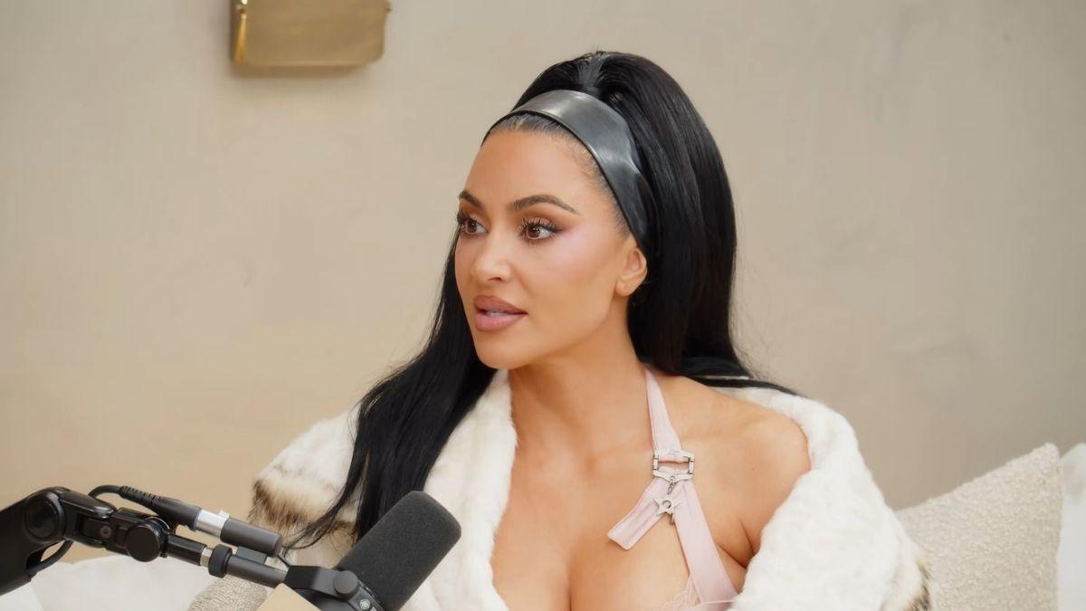 Photo of Kim Kardashian admitted that Taylor Swift is on her playlist.