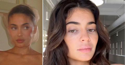 Composite photos of Kylie Jenner.