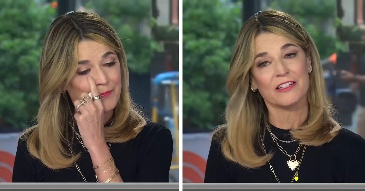 image of Savannah Guthrie became emotional on 'Today' as she publicly pleaded for help in finding her missing mother.