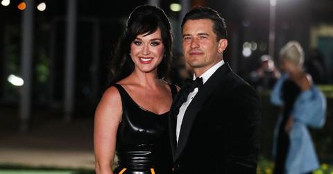 Photo of Katy Perry and Orlando Bloom.