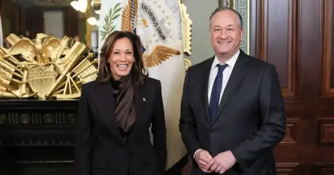 Image of Kamala Harris, Doug Emhoff