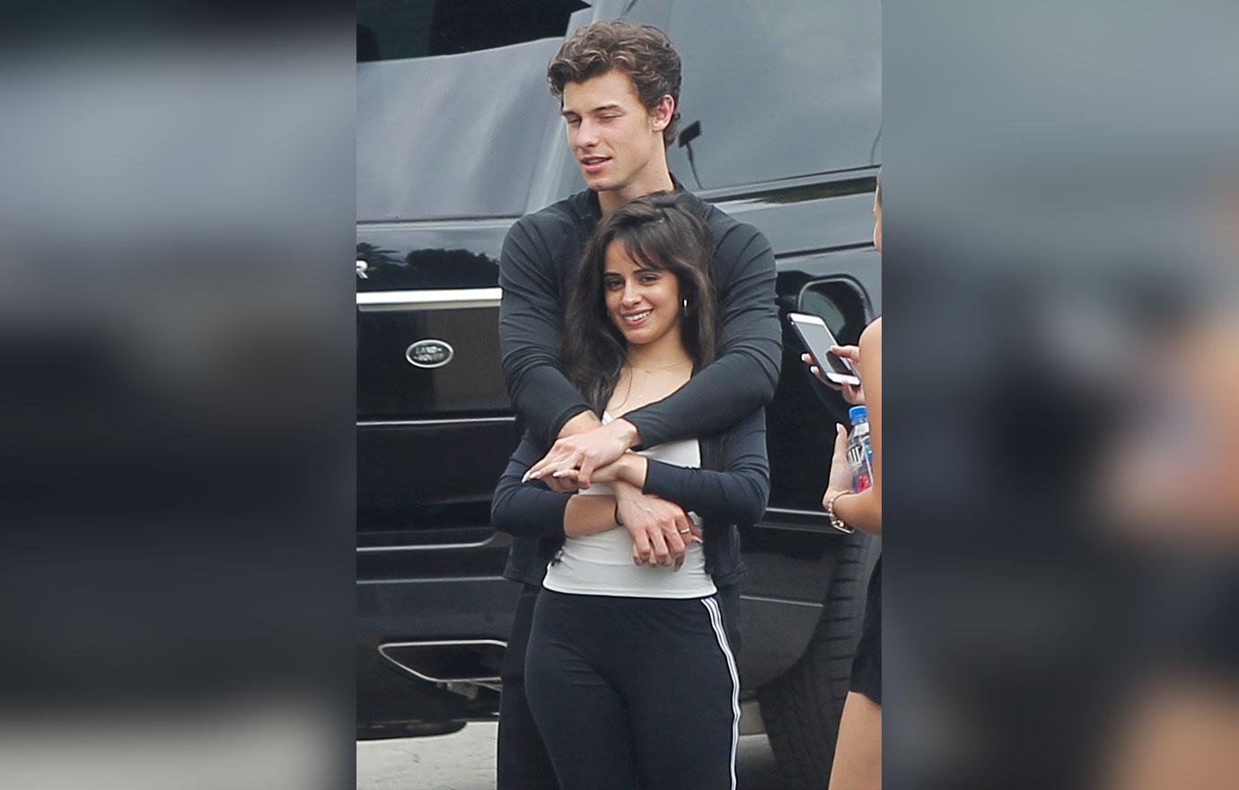 Camila Cabello And Shawn Mendes Hug Dating