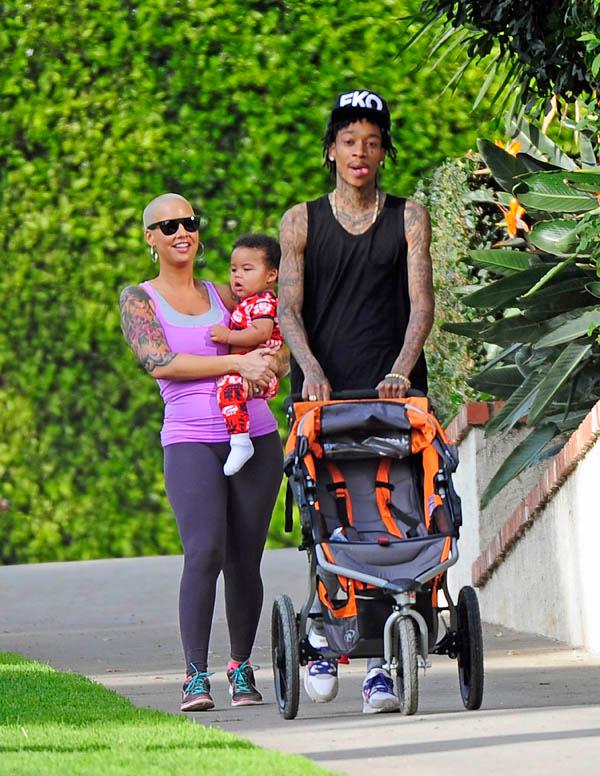 Amber Rose And Wiz Khalifa Spend Easter Together—are They Back On