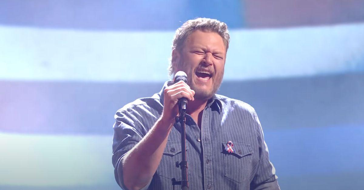 blake shelton fires back backlash pre taped amas performance