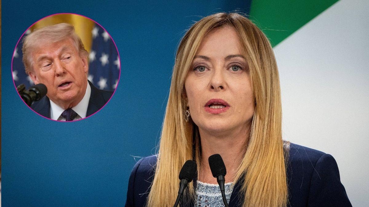 Giorgia Meloni,Donald Trump