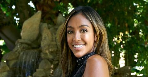 Tayshia Adams Wearing Black