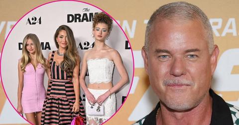Composite photo of Eric Dane, Rebecca Gayheart and daughters Billie and Georgia.