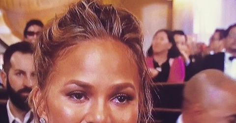 05 chrisyy teigen cry face golden globes 2015