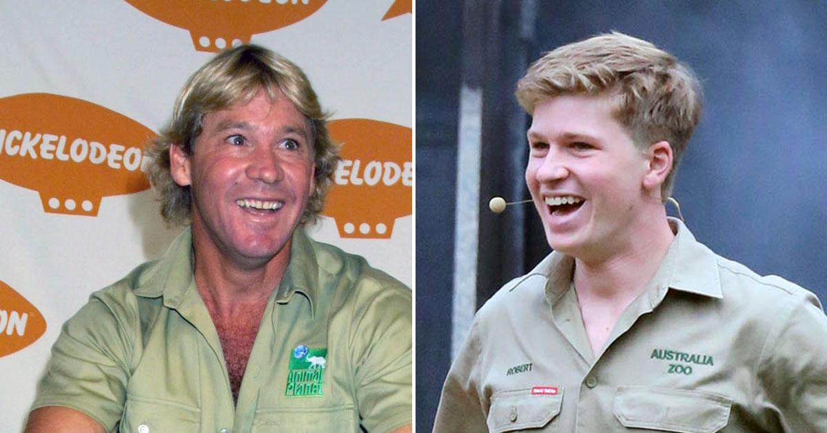 Steve Irwin Robert Irwin