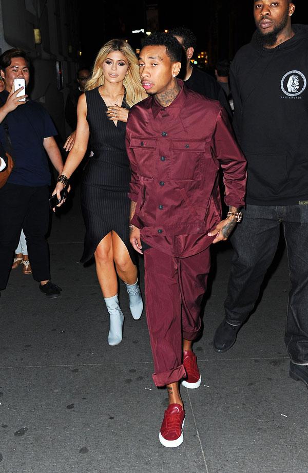 Kylie jenner tyga dinner date nyc