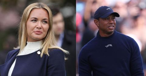 Composite Photo of Tiger Woods and Vanessa Trump