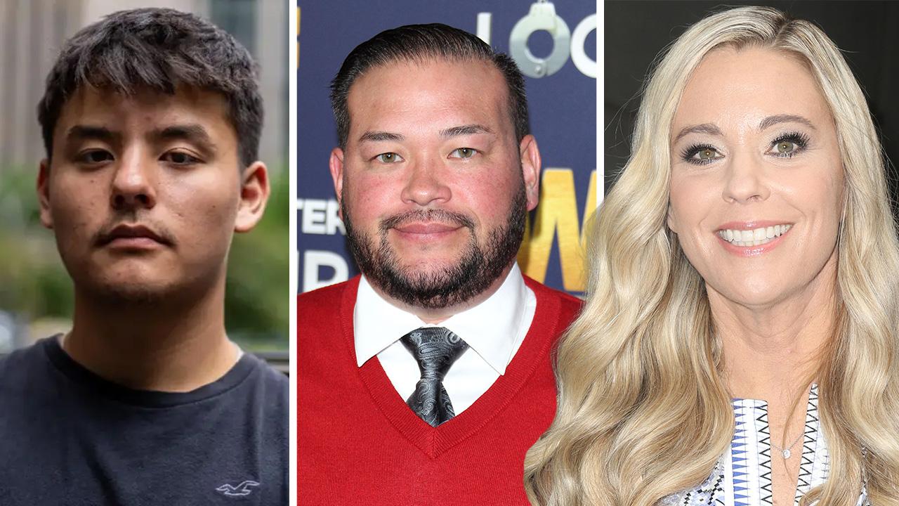 Photo of Collin Gosselin, Jon Gosselin and Kate Gosselin