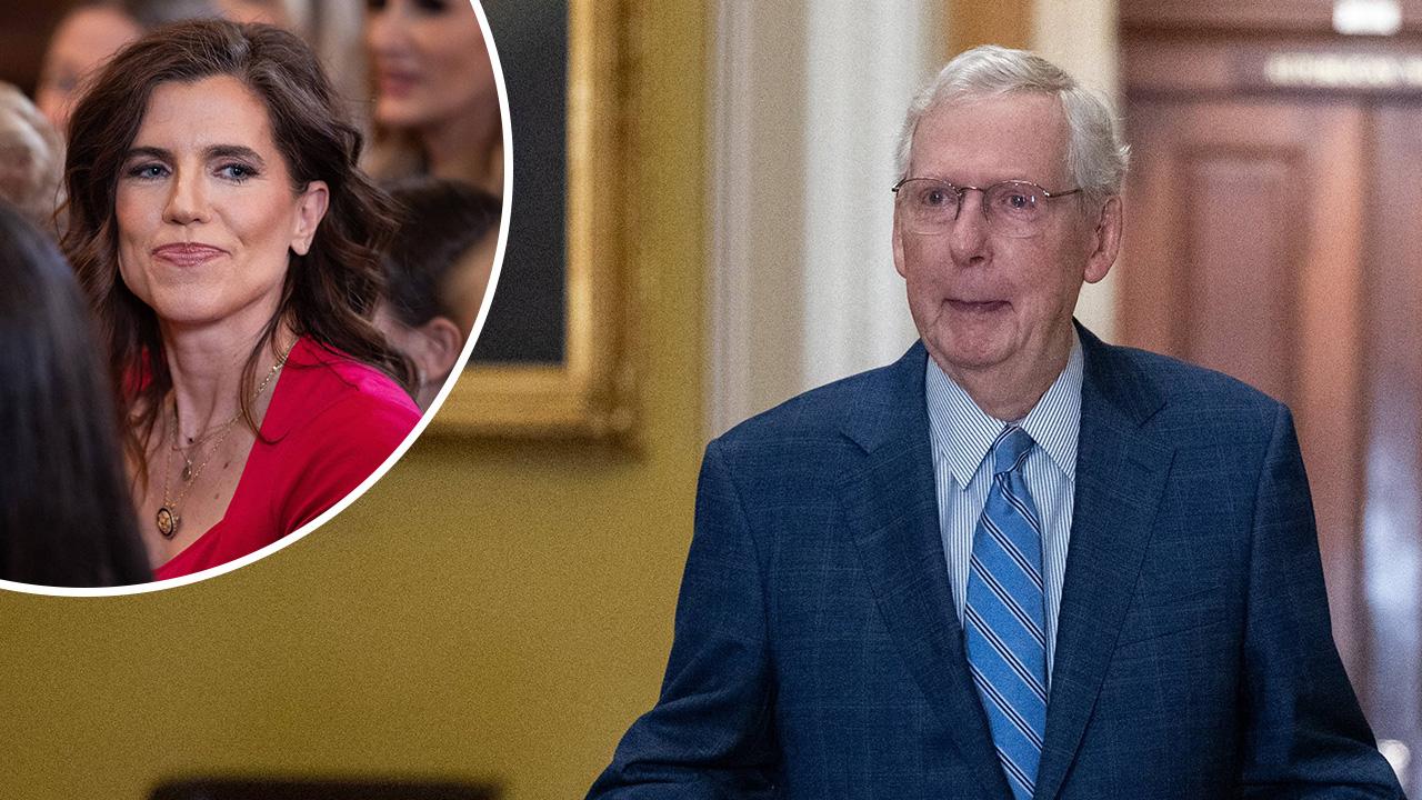 photo of Nancy Mace questioned whether someone was helping Mitch McConnell vote.
