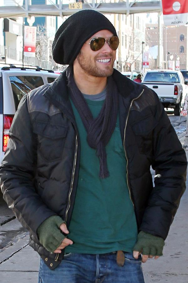 Kellan Lutz Out And About In Park City