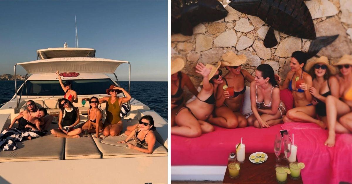 image of Selena Gomez celebrated her bachelorette in Cabo with her closest friends.