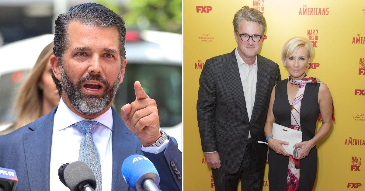 Donald Trump Jr. Mocks 'Morning Joe' Co-Hosts for Meeting With His Father at Mar-a-Lago After Comparing Him to Hitler: 'It's Hard to Believe'