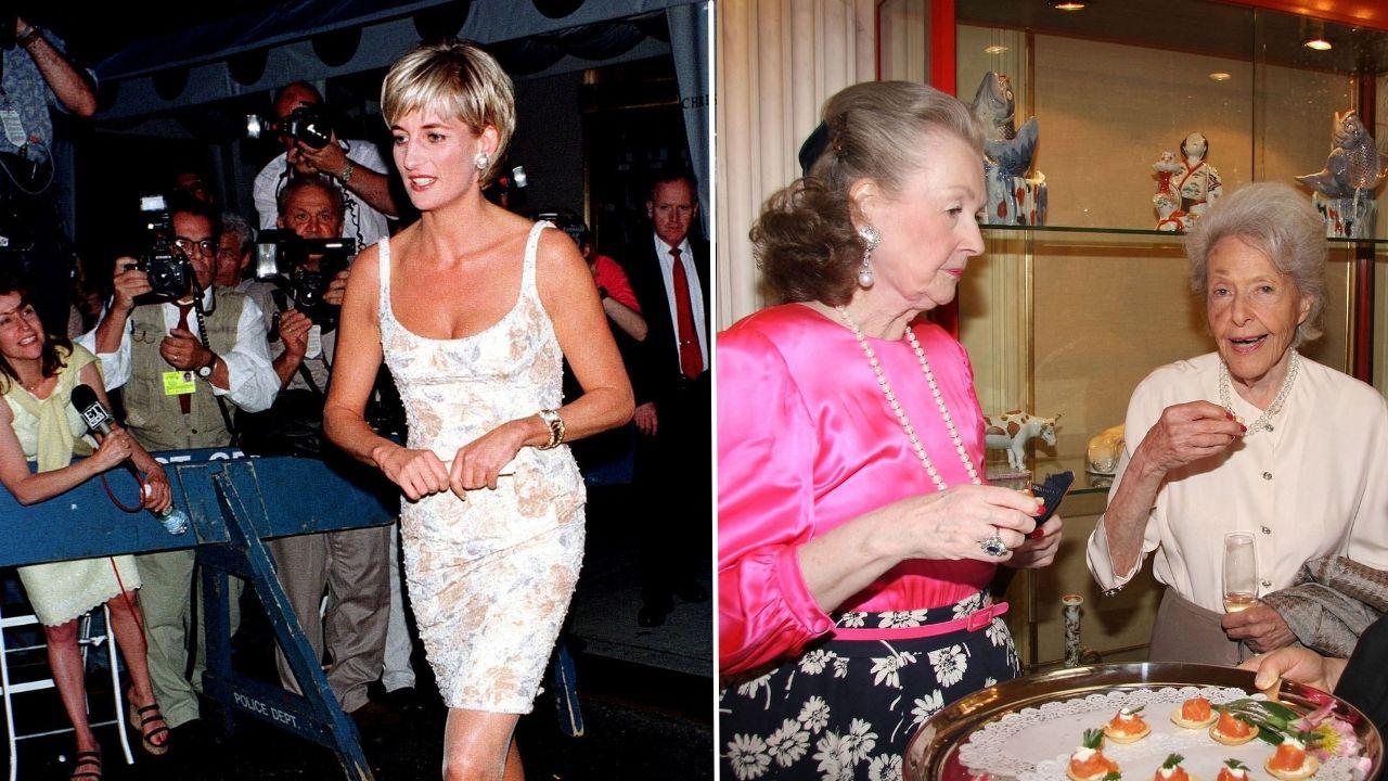 image of Diana and raine Spencer 