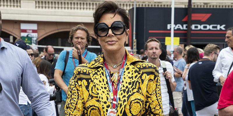 PICS Kris Jenner Wears Incredibly Bright Outfit At The Monaco Grand Prix