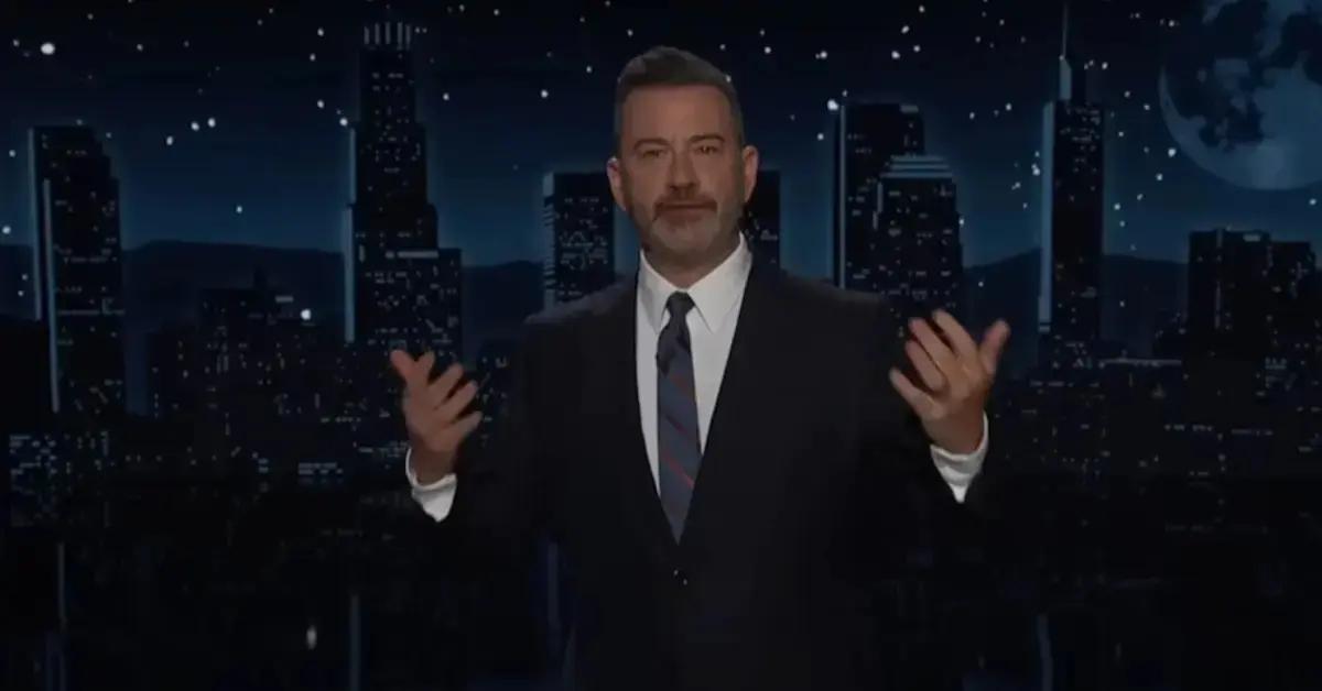 Photo of Kimmel got choked up when he returned from his one-week hiatus, insisting he wasn't trying to 'make light of the murder of a young man.'