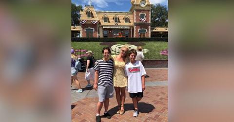 photo of Britney Spears, Jayden and Sean.