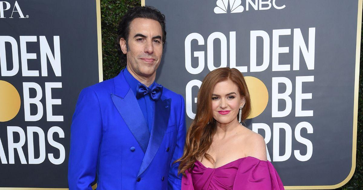 image of Sacha Baron Cohen and Isla Fisher finalized their divorce in June.