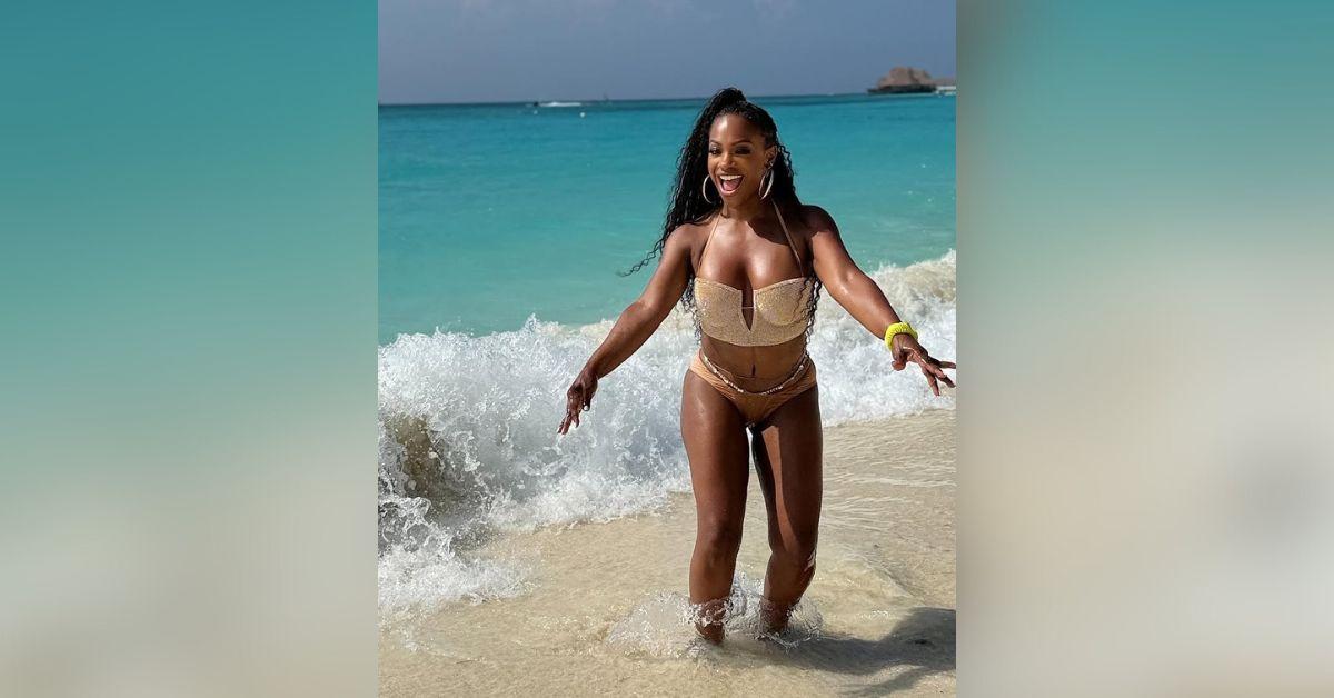 kandi burruss beach