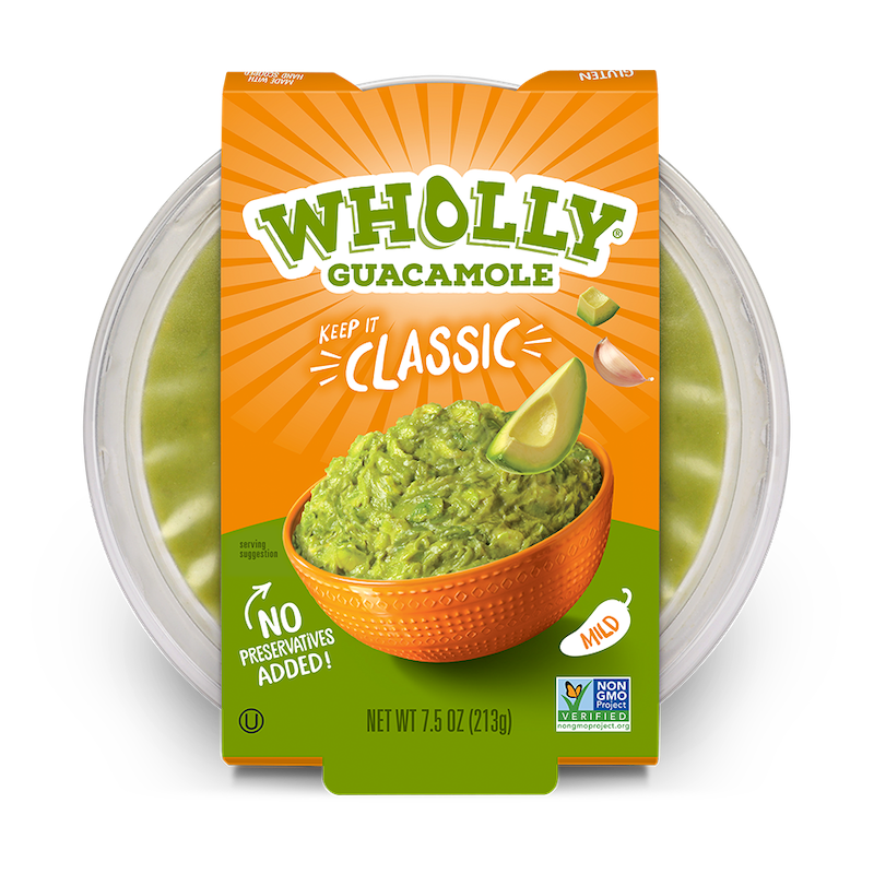 wholly bowls guacamole classic mild oz