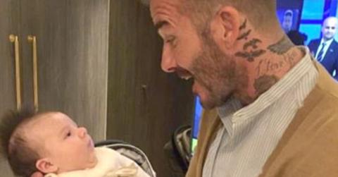 David beckham nephew pic instagram